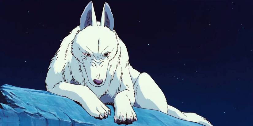 Moro in Princess Mononoke