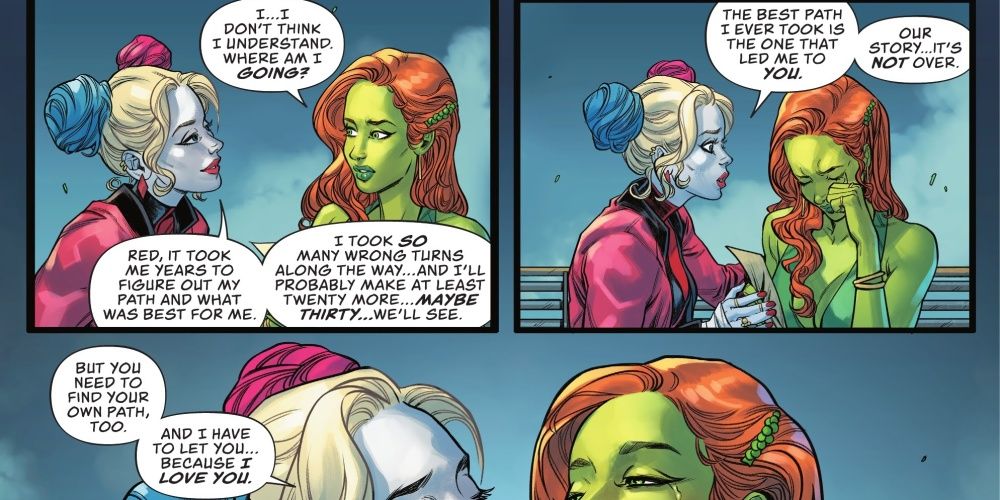 harley quinn and poison ivy break up
