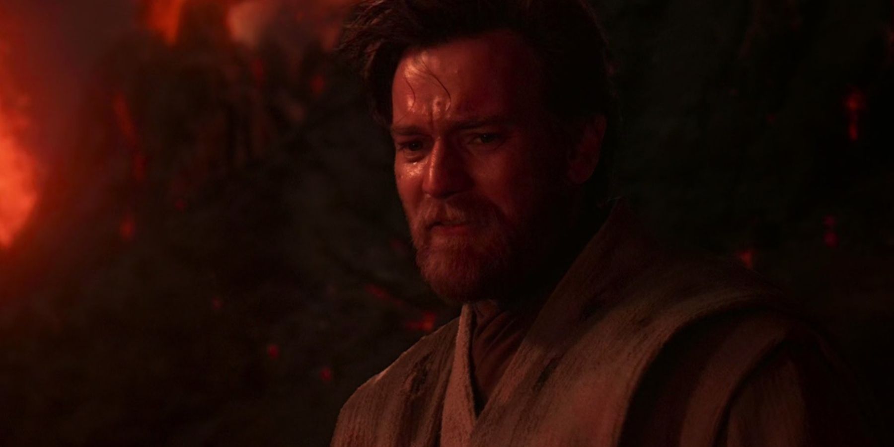 Obi-Wan speaks to Anakin in Star Wars: Revenge of the Sith