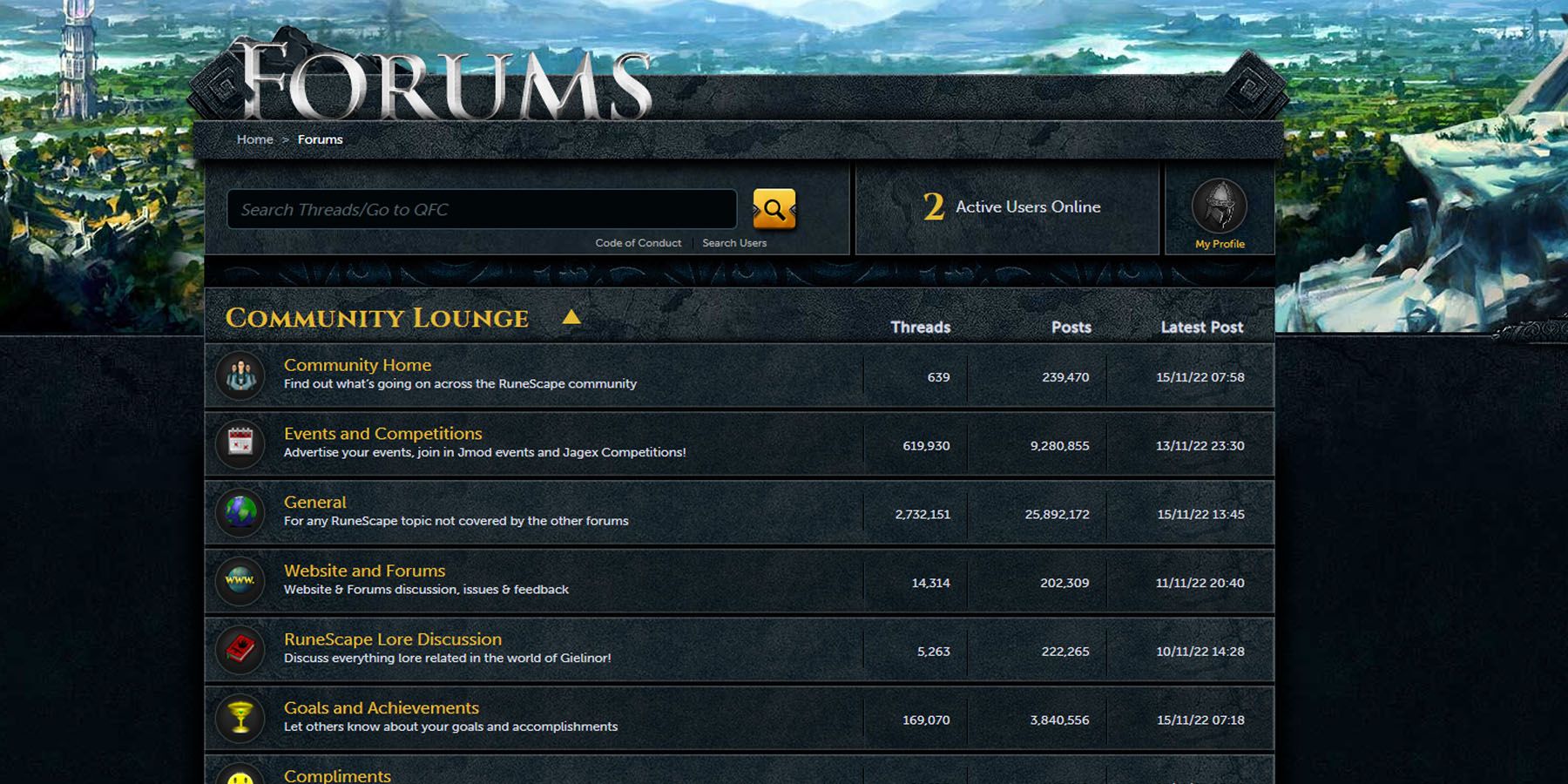 Runescape Forums