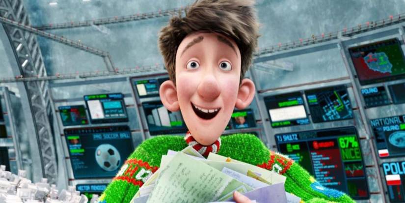 James McAvoy In Arthur Christmas