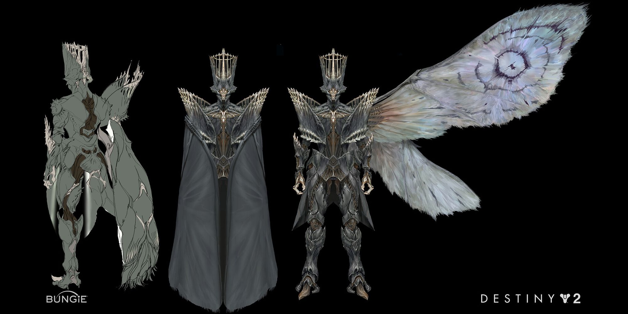 Savathun's design inspired by early concepts of the "Moth People"