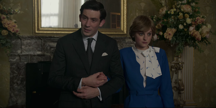 Charles and Diana interview in Season 4 The Crown