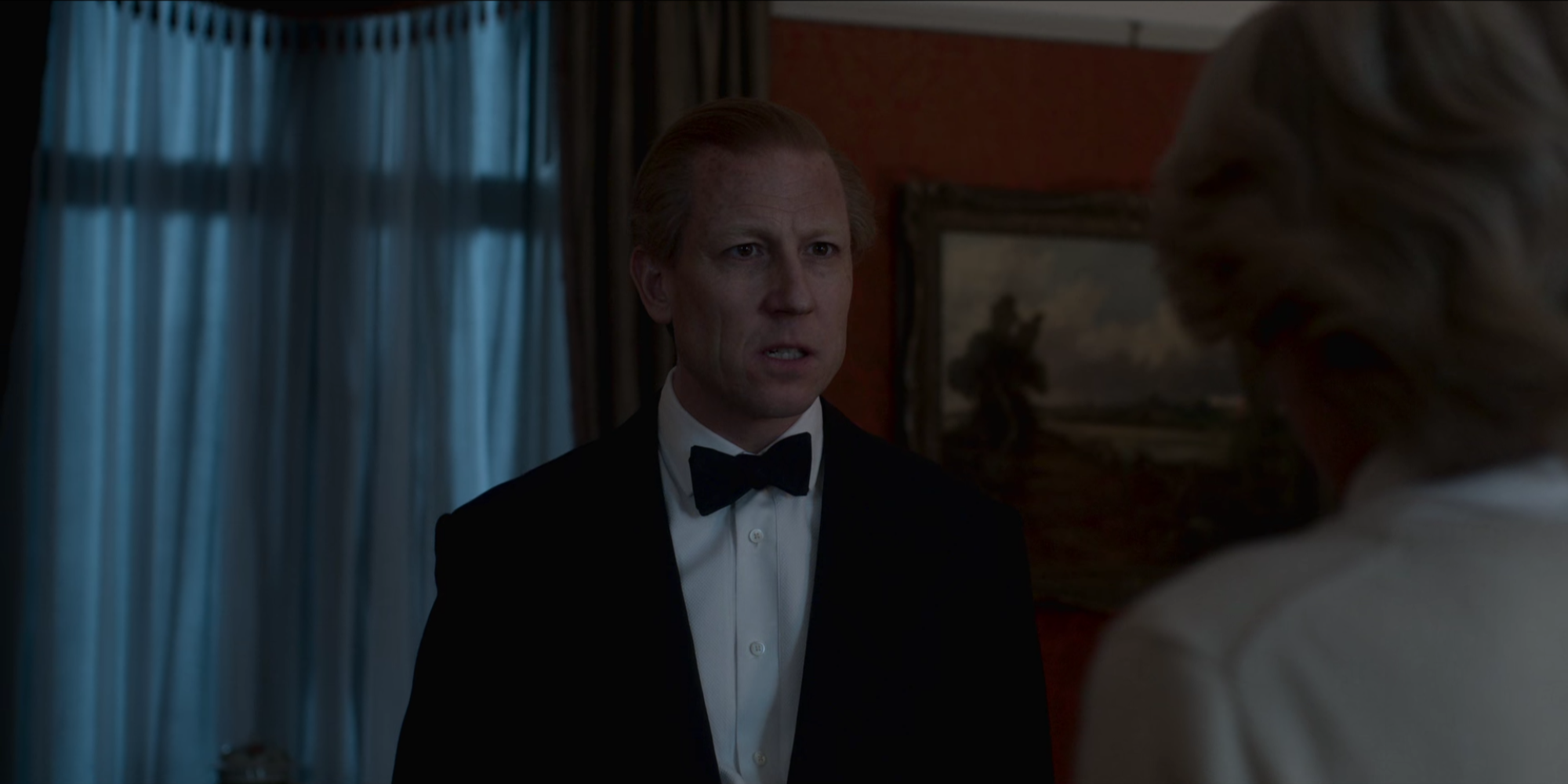 Phillip talks to Diana in War, The Crown