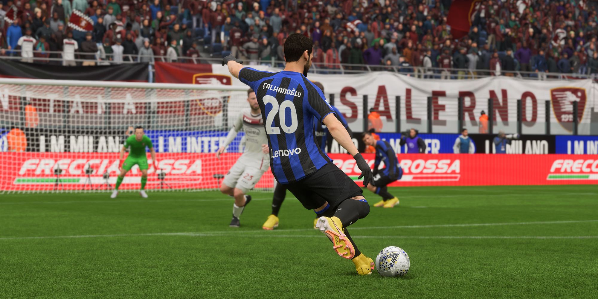 Screenshot Of Hakan Calhanoglu In FIFA 23