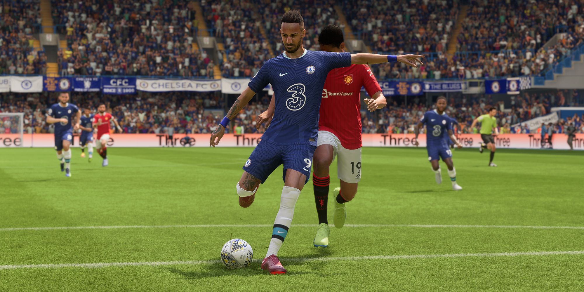 Screenshot Of Pierre-Emerick Aubameyang In FIFA 23
