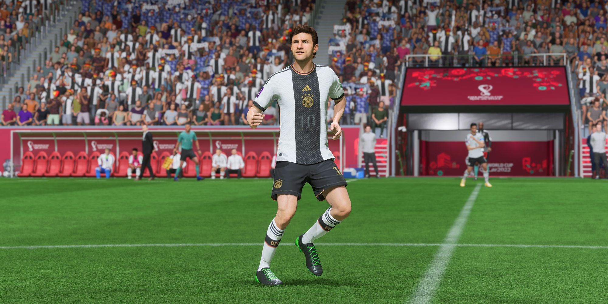 Screenshot Of Thomas Muller In FIFA 23 World Cup Mode