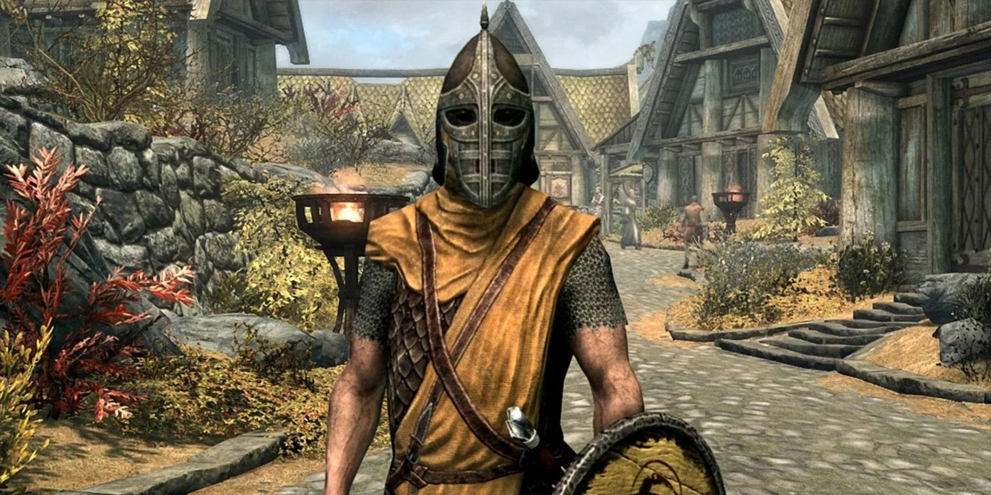 Screenshot Of Whiterun Guard In Skyrim