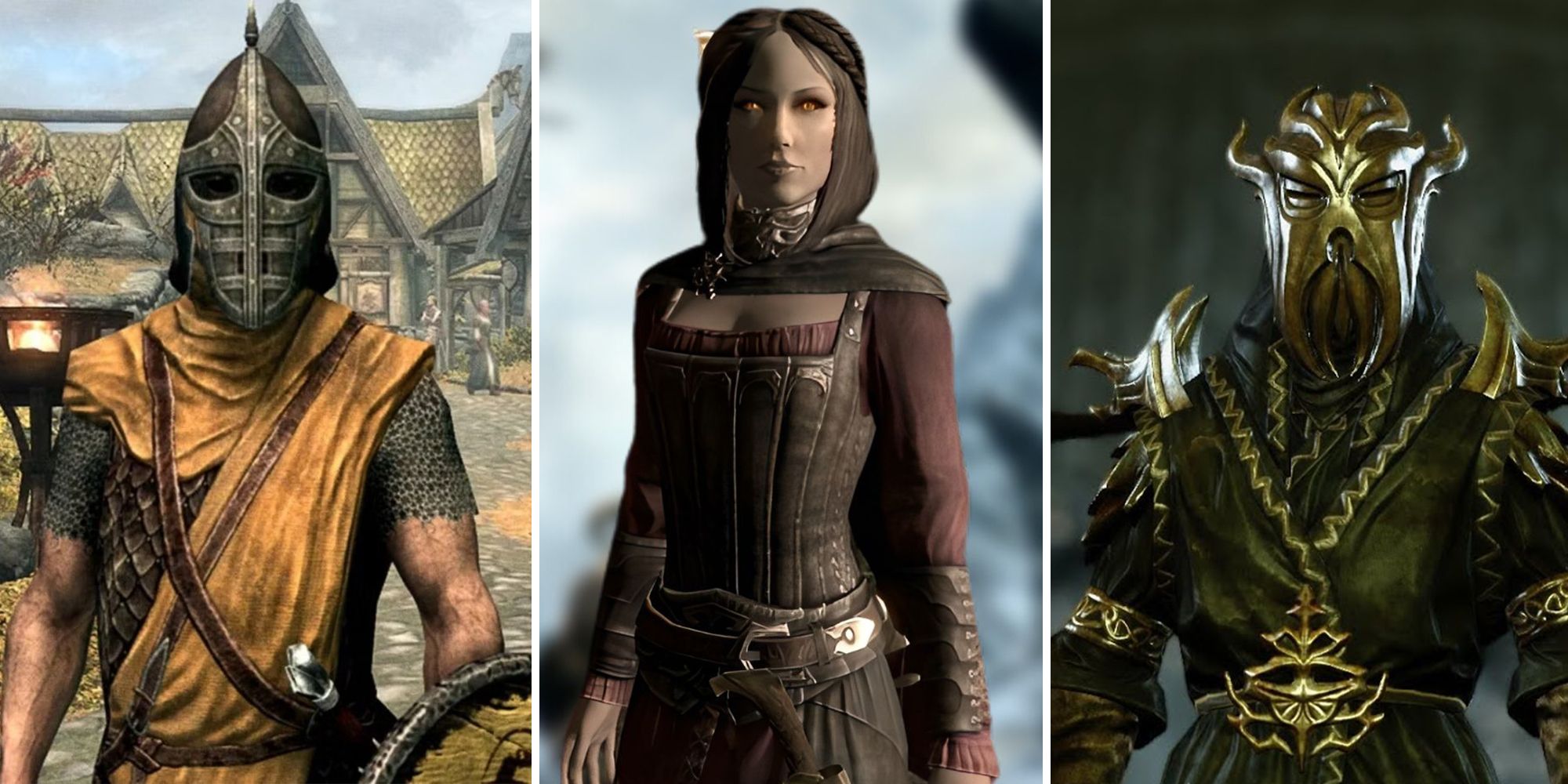 Screenshot Of Whiterun Guard Serena and Miraak In Skyrim Most Unforgettable Characters