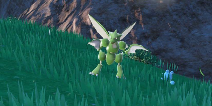 Scyther In Pokemon Scarlet & Violet