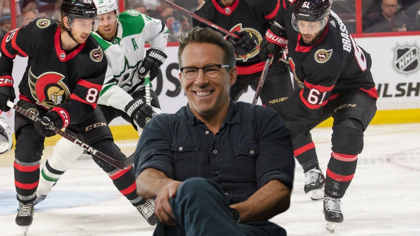 Ryan Reynolds Ottawa Senators NHL Hockey