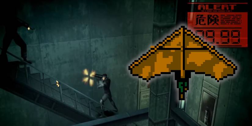 Shadow Moses Communication Tower, Snake Hang Gliding