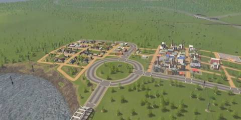 Shady Strands in Cities Skylines