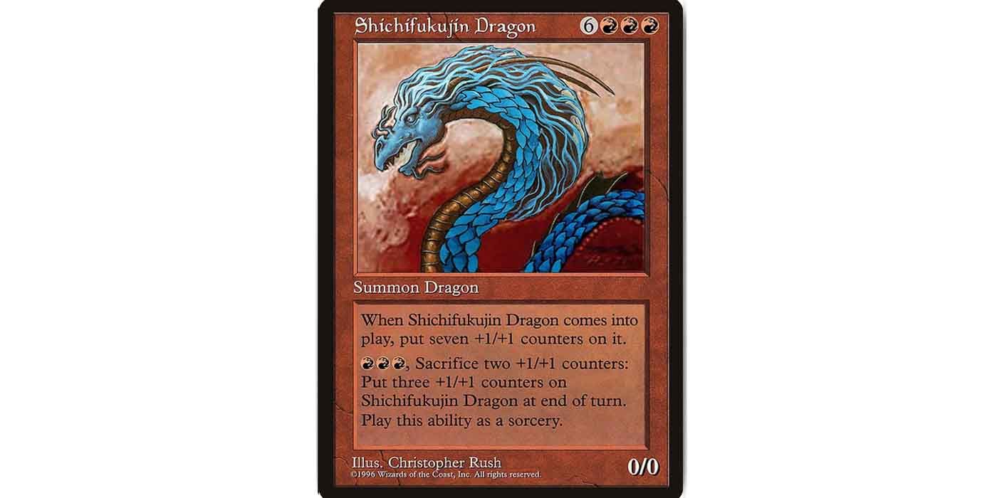 Shichifukujin Dragon is a unique Magic promo card