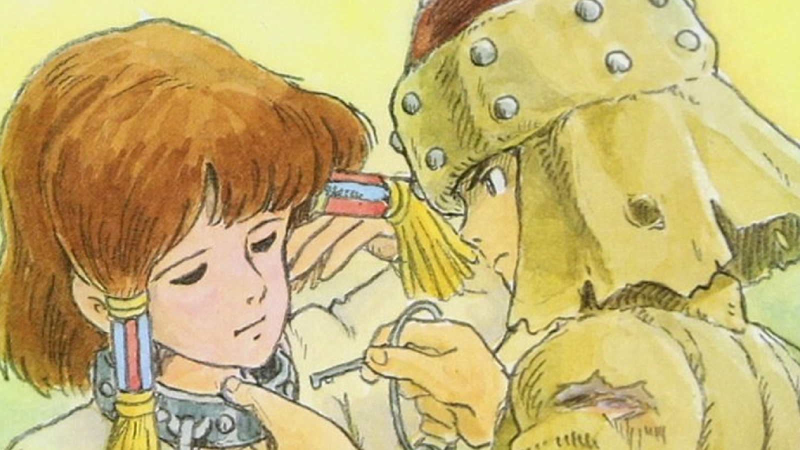 Shuna rescuing a girl