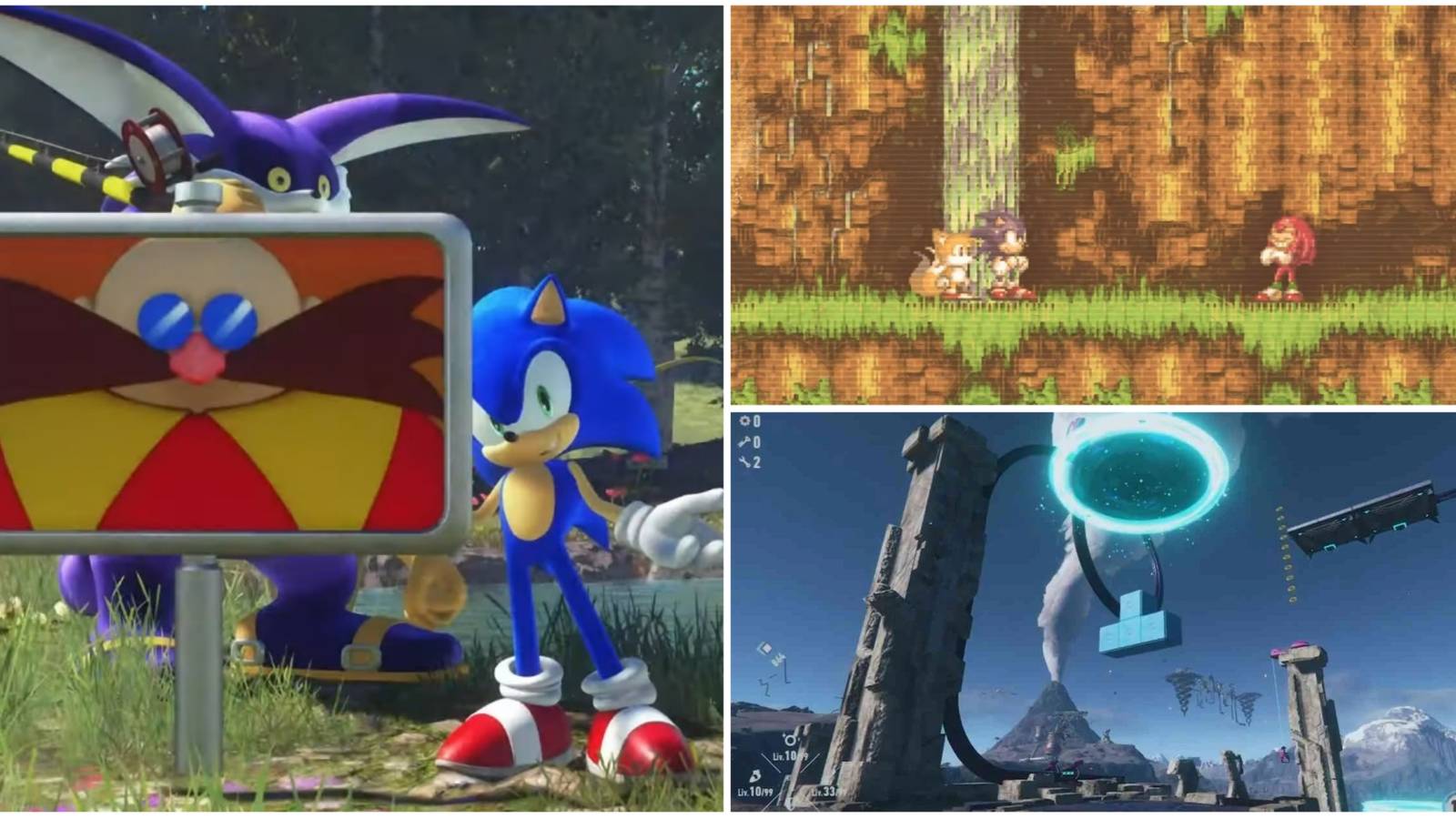Sonic Frontiers Easter Eggs- Goal Post Flashback Tetris