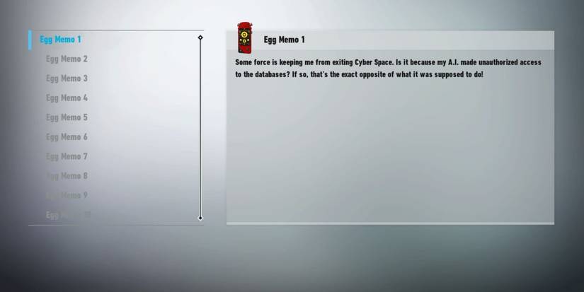 Sonic Frontiers Easter Eggs- Egg Memos