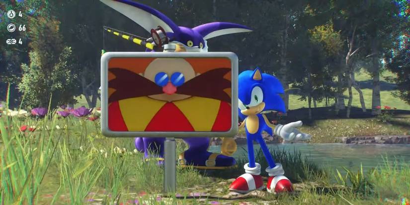 Sonic Frontiers Easter Eggs- Goal Post