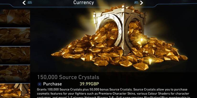 Source Crystals in the Store