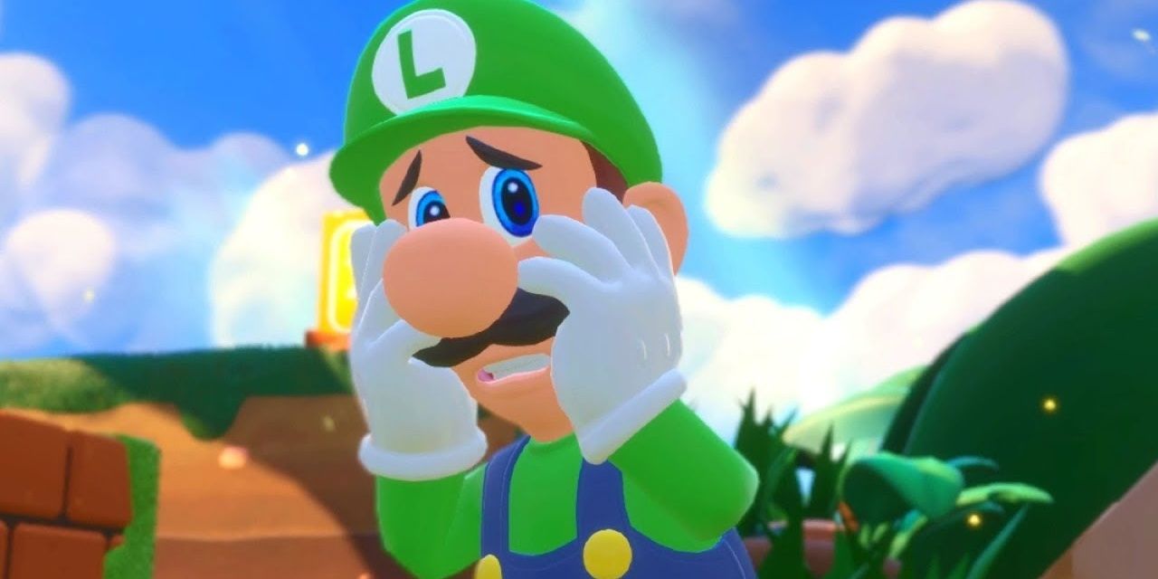 Luigi in Mario + Rabbids: Sparks of Hope