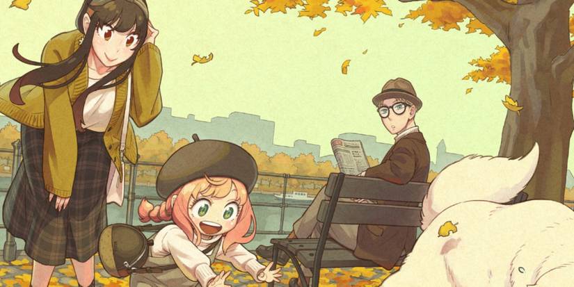 Spy x Family The Forgers in the park