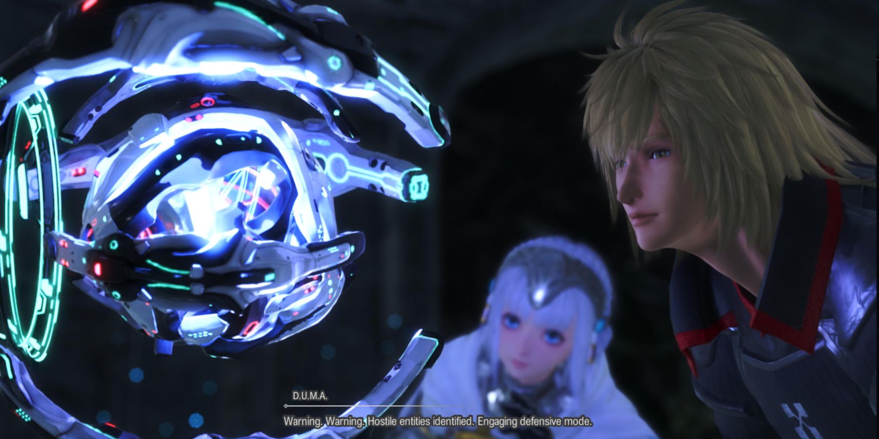 Star Ocean 6 - Ray and Laeticia discovering the DUMA