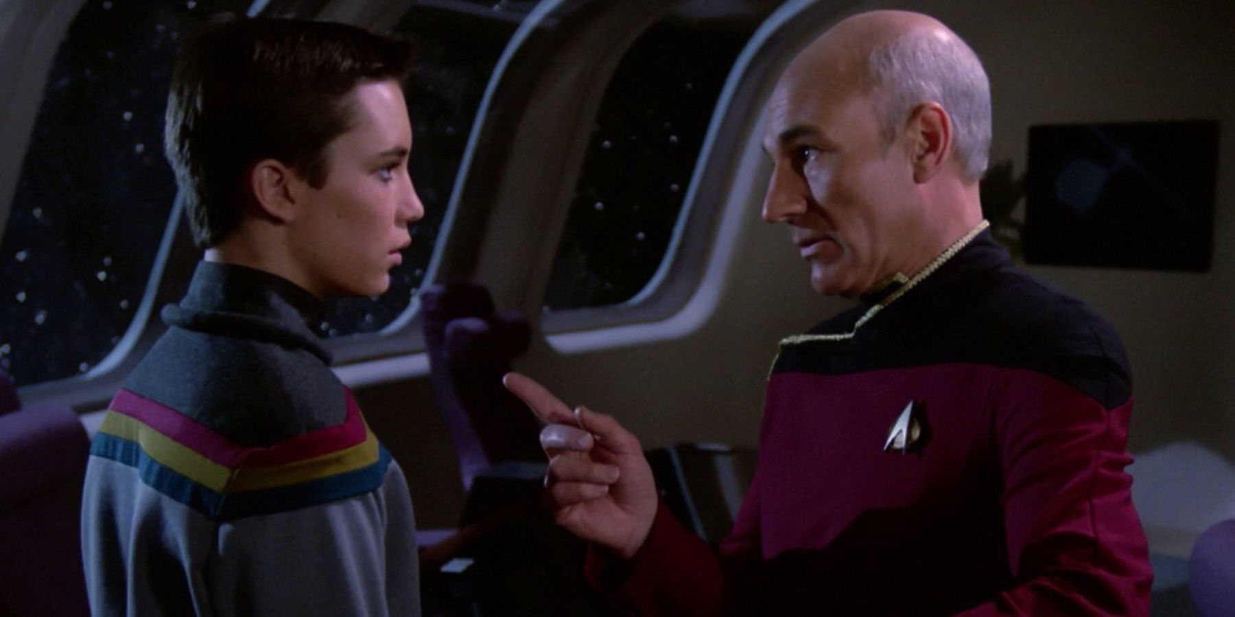 Star Trek: Wesley and picard