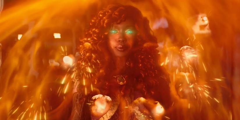Starfire Unleashing Her Power In Titans