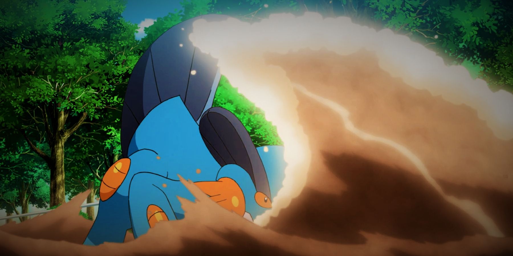 Swampert using Muddy Water