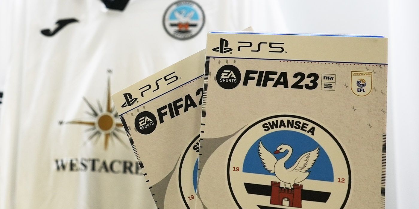 Swansea City Football Club Jersey FIFA 23 PS5