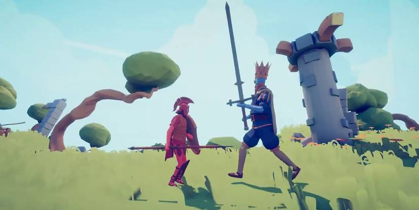 Totally Accurate Battle Simulator King Unit
