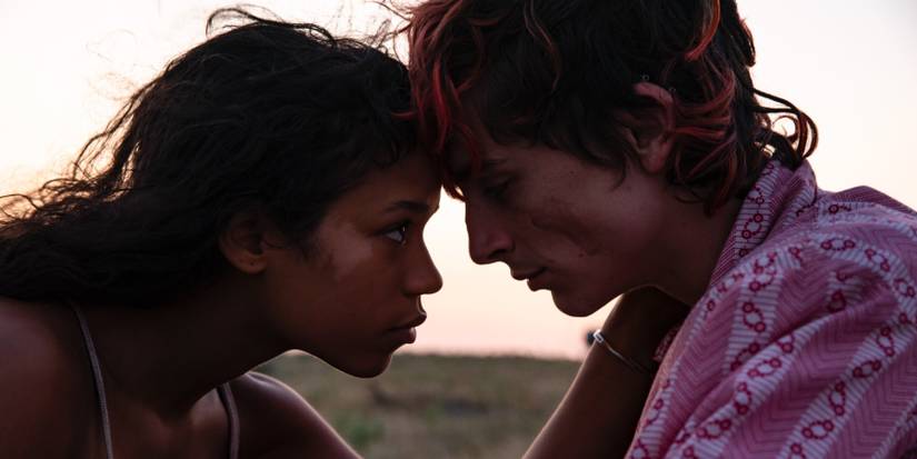 Taylor Russell Timothee Chalamet Bones and All