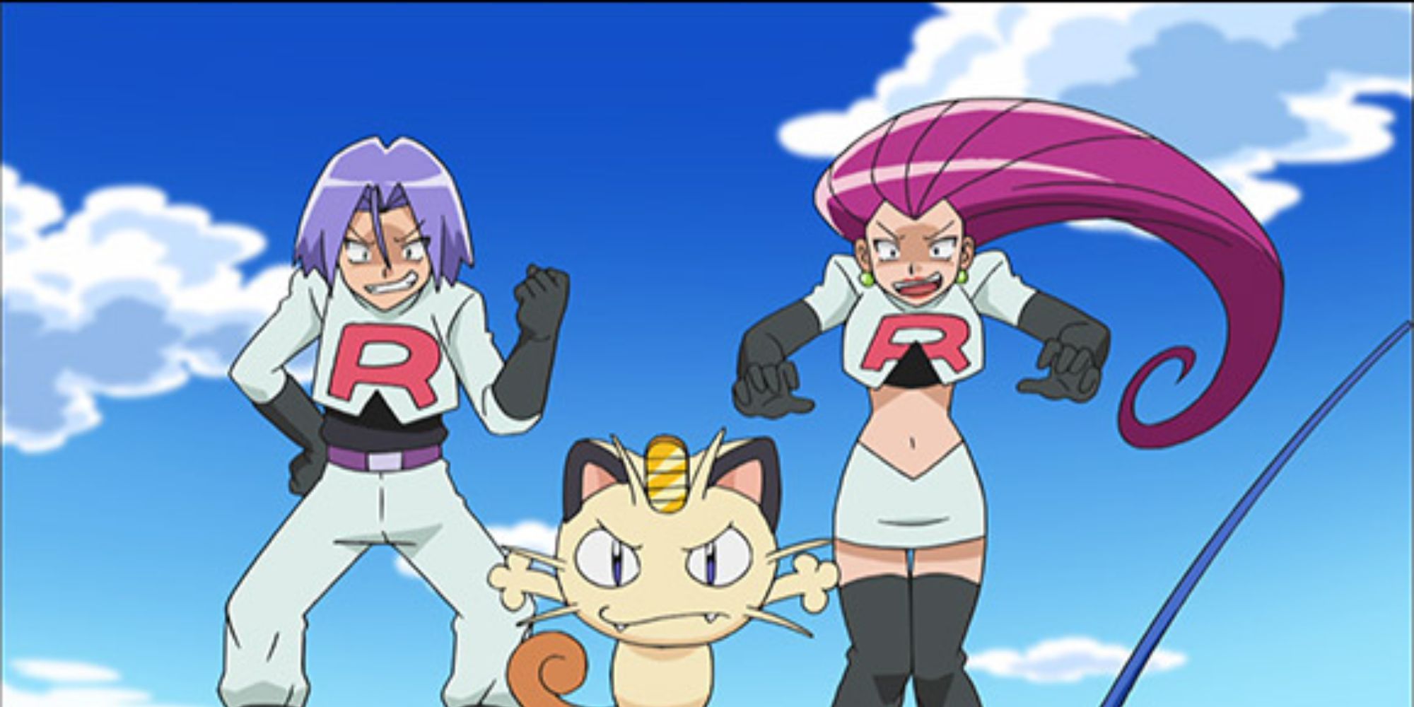 Team Rocket - James, Meowth and Jessie