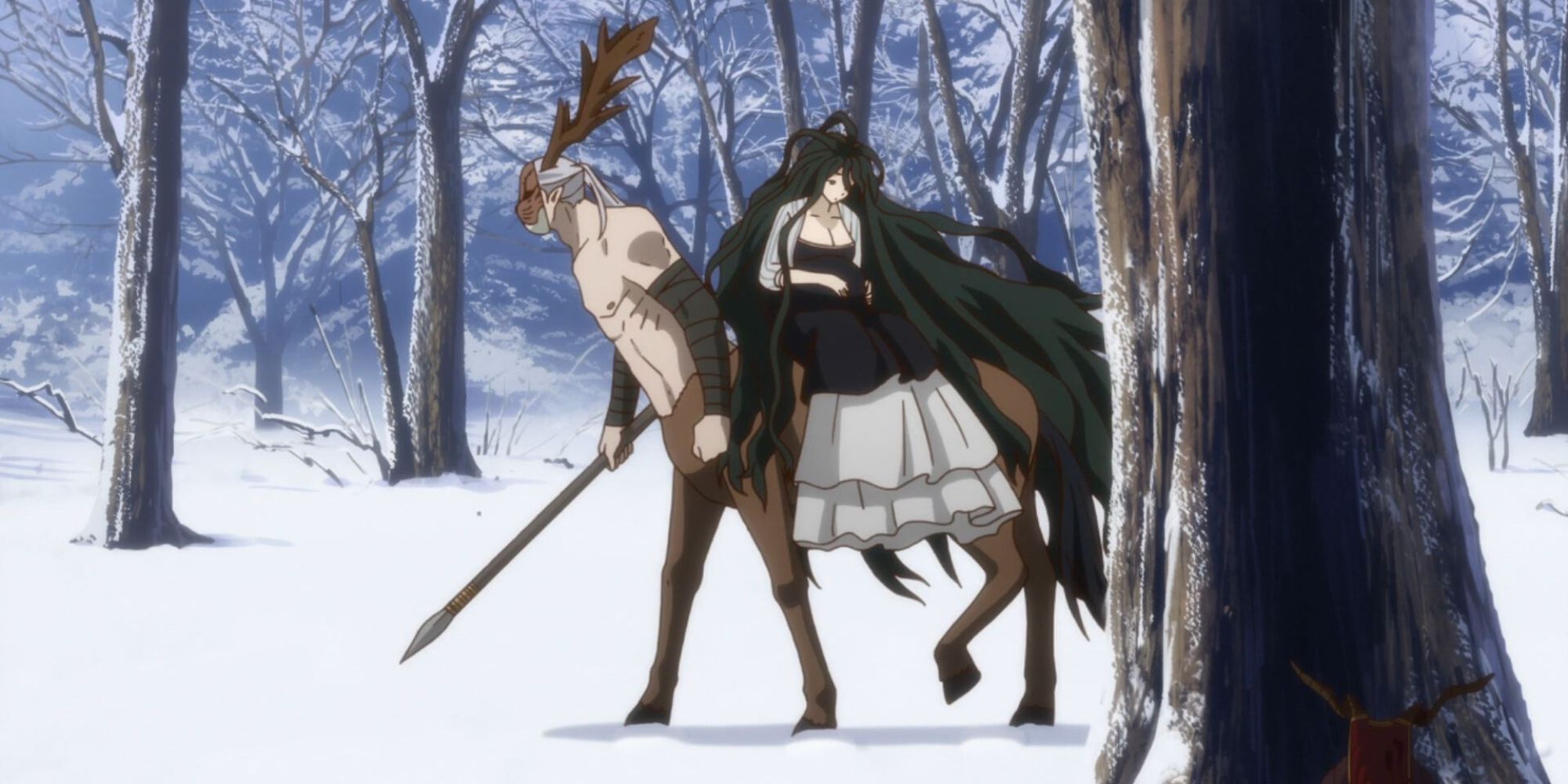 The Deer and Winter Goddess in The Ancient Magus' Bride