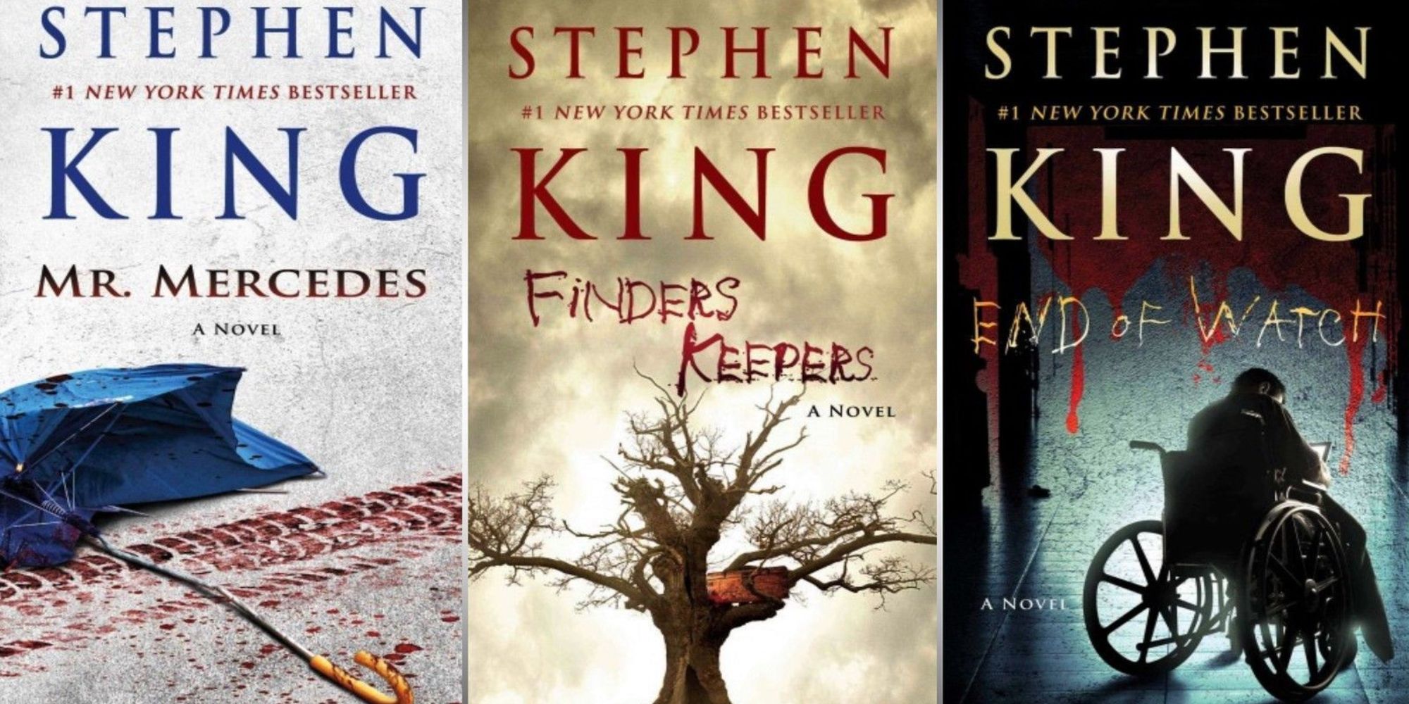 The Bill Hodges Trilogy Stephen King Covers