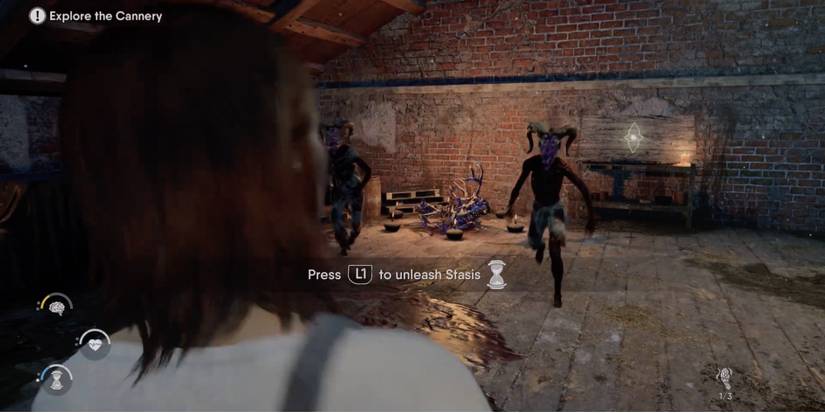 The Chant - Avoid facing rams head-on - Player uses Spirit to slow enemies