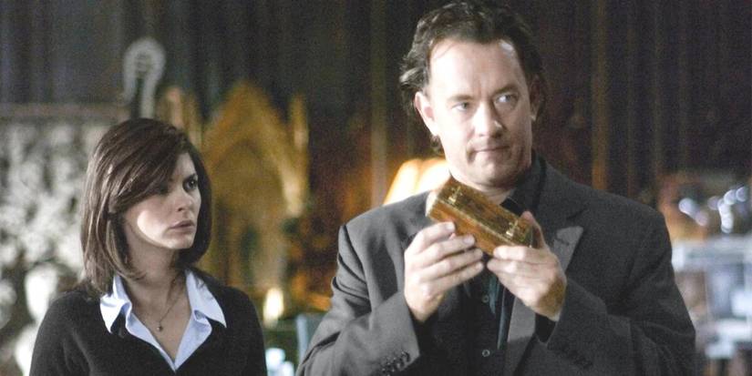 Sophie and Robert in The Da Vinci Code