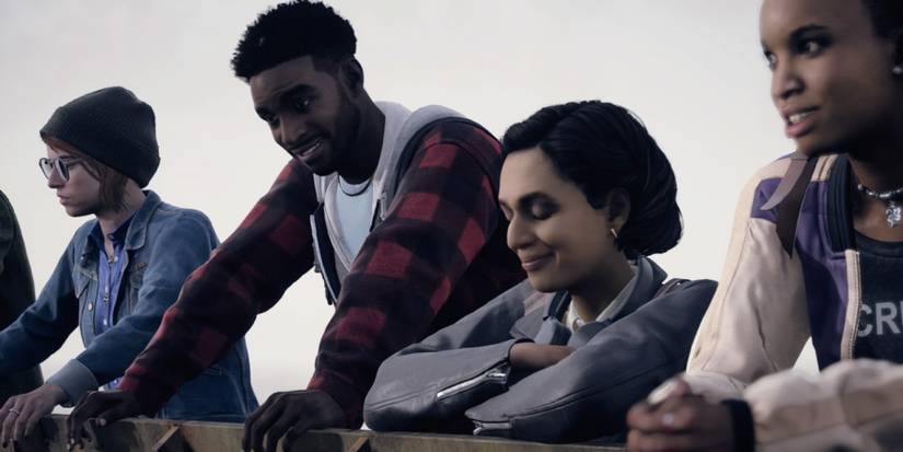 The Devil in Me cast aboard the ferry towards Murder House