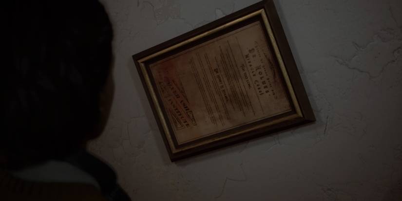 A picture that can be interacted with in the Silver Ash Institute