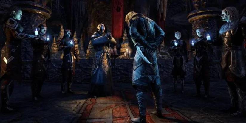 members of The Dark Brotherhood in The Elder Scrolls