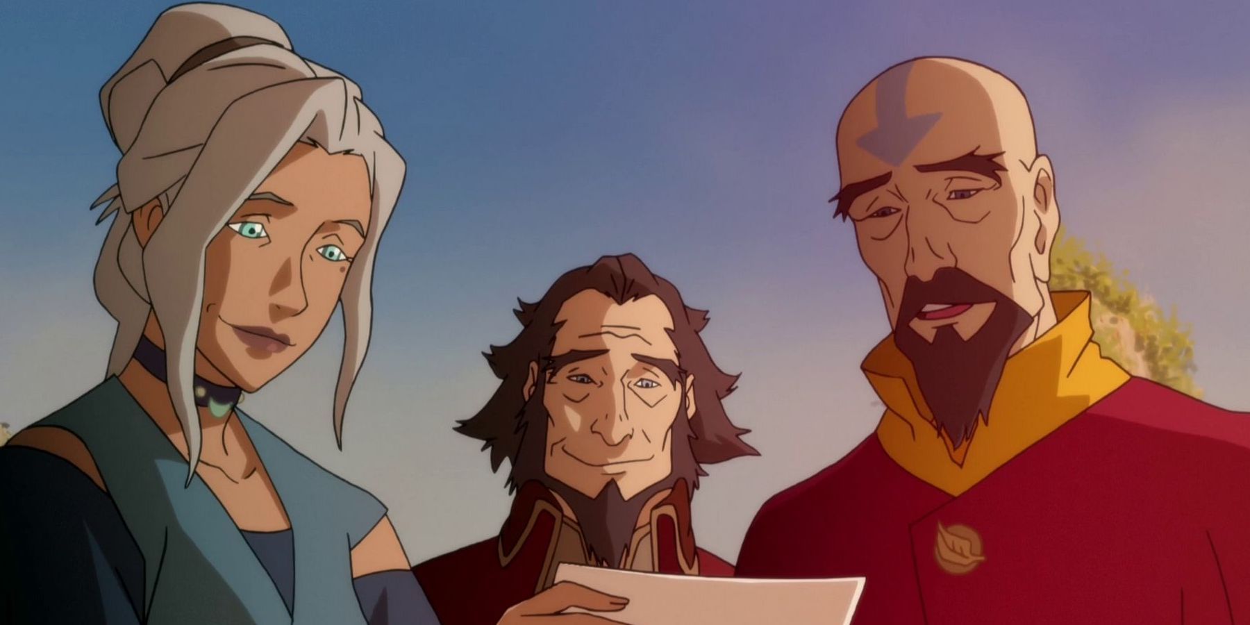 The Legend of Korra Kya Bumi Tenzin