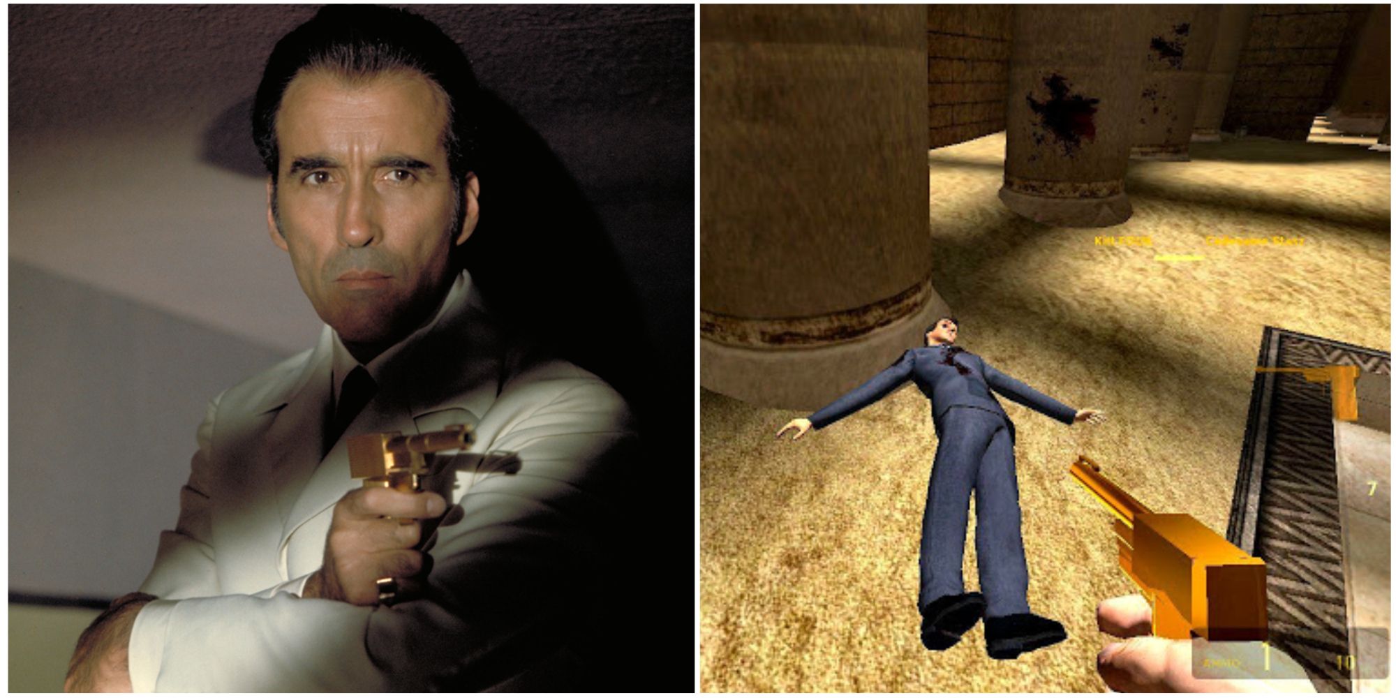 The Man with the Golden Gun and GoldenEye 007