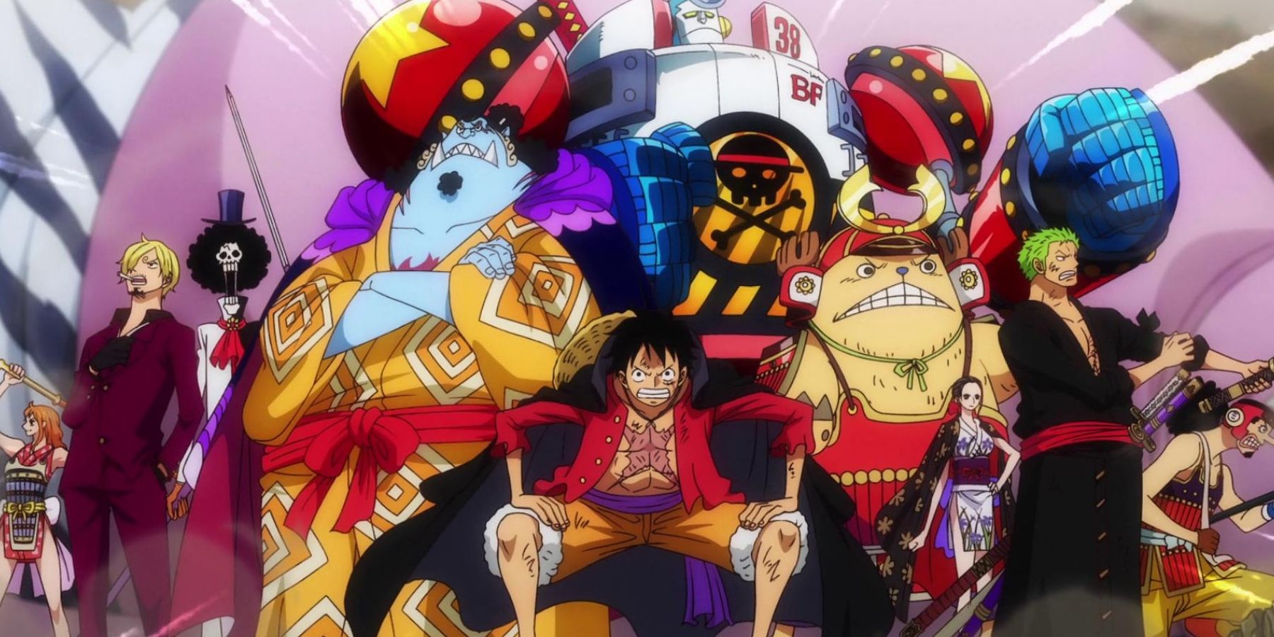 The Straw Hats gathered