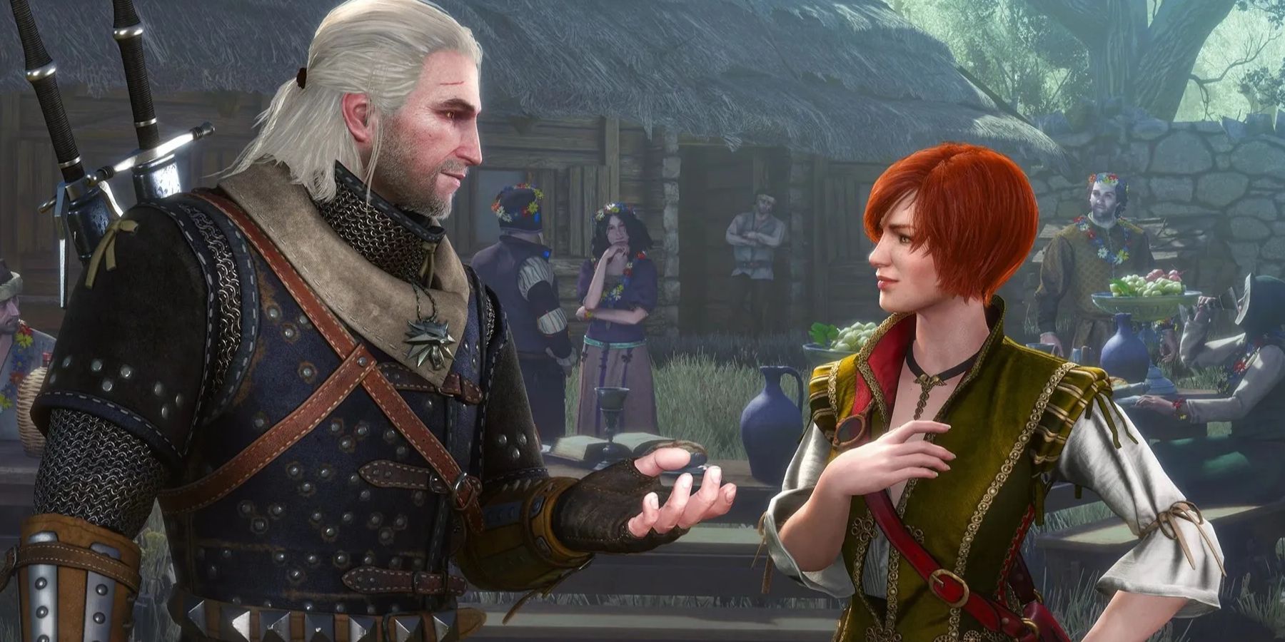 The Witcher 3 Geralt & Shani From Hearts Of Stone