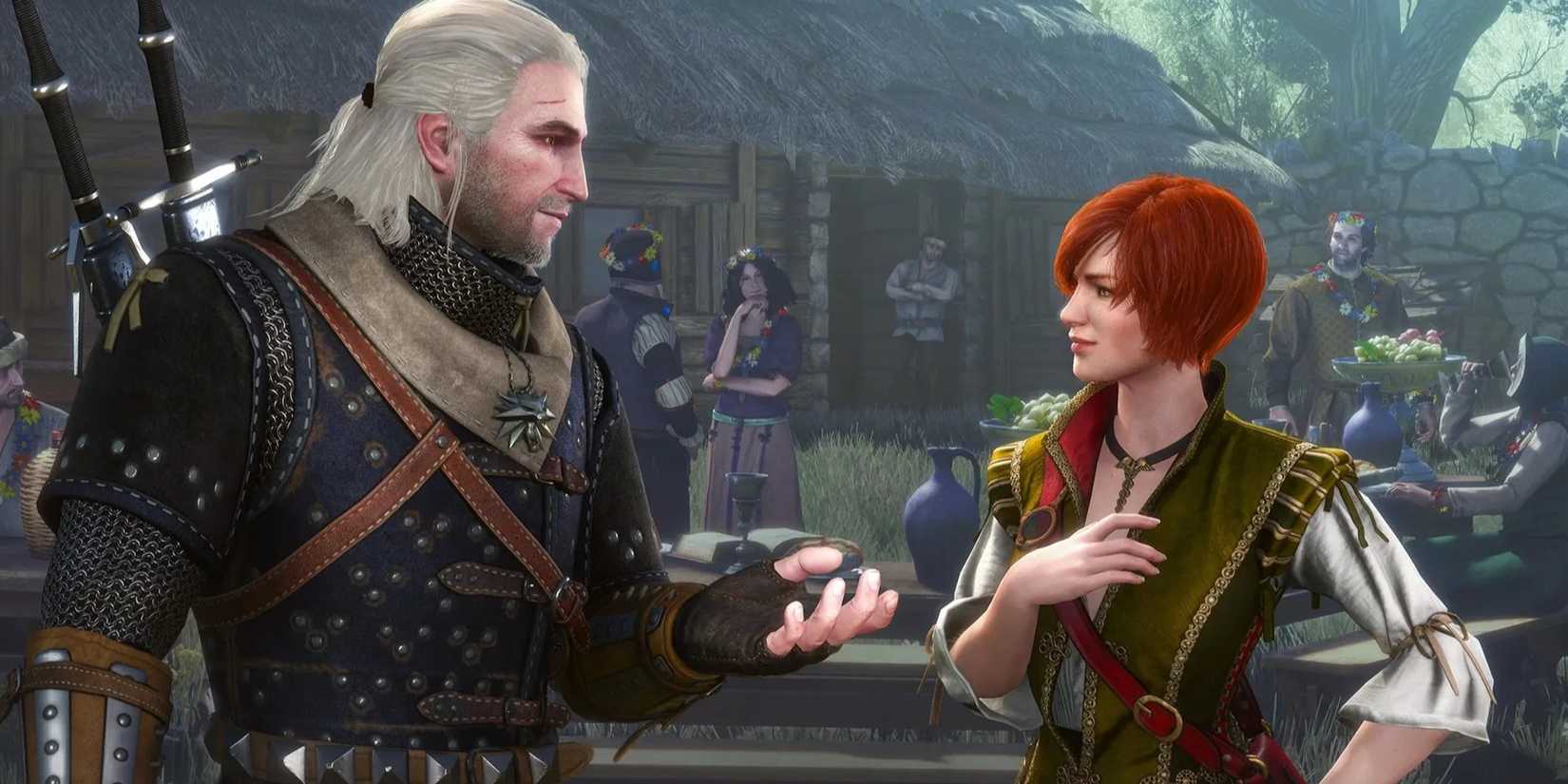 The Witcher 3 Geralt & Shani From Hearts Of Stone
