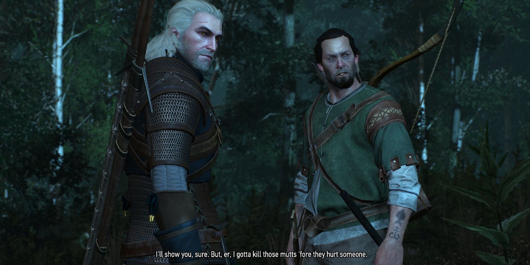 The Witcher 3 Geralt and the Hunter