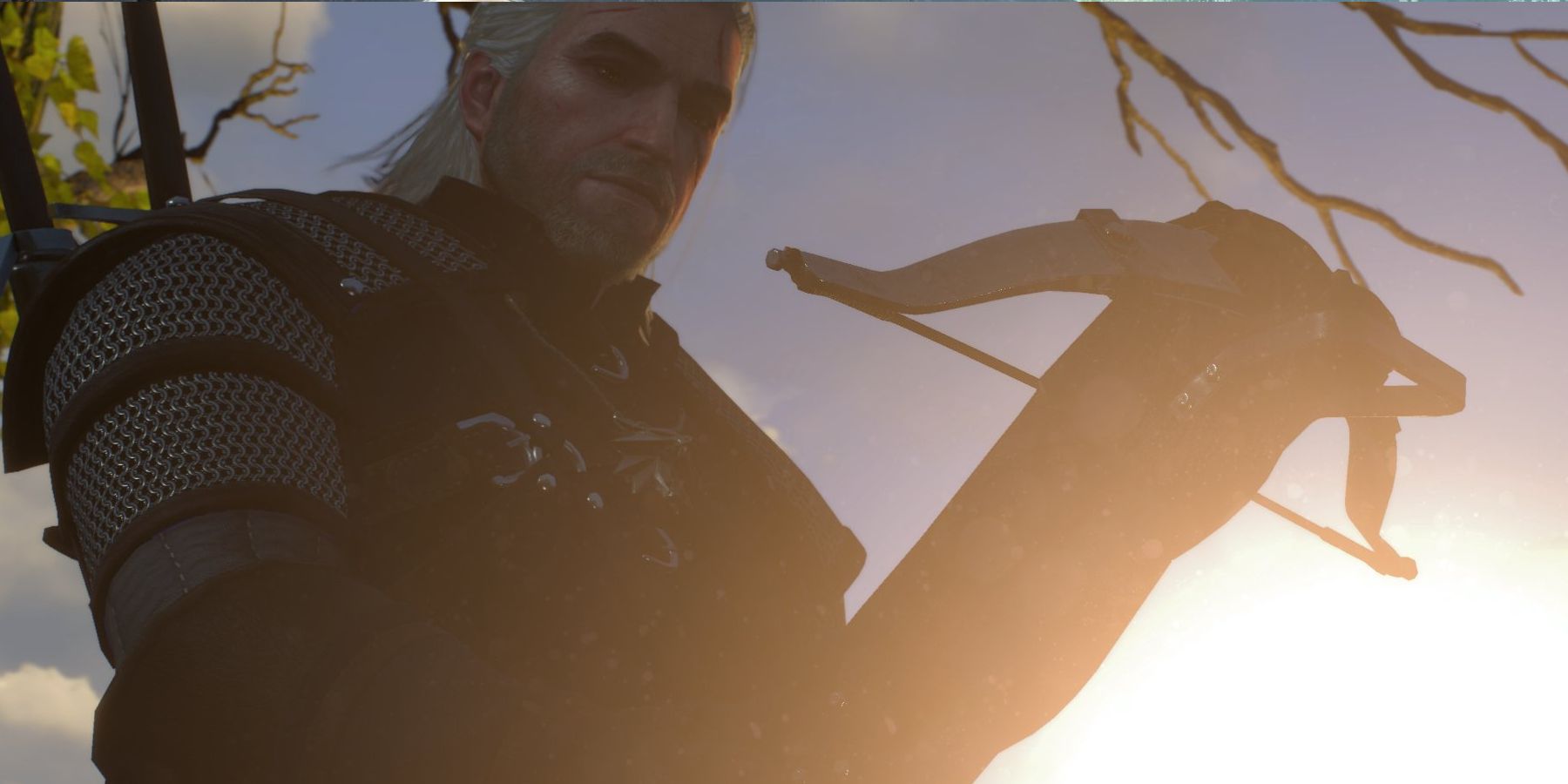 The Witcher 3 Geralt's first crossbow