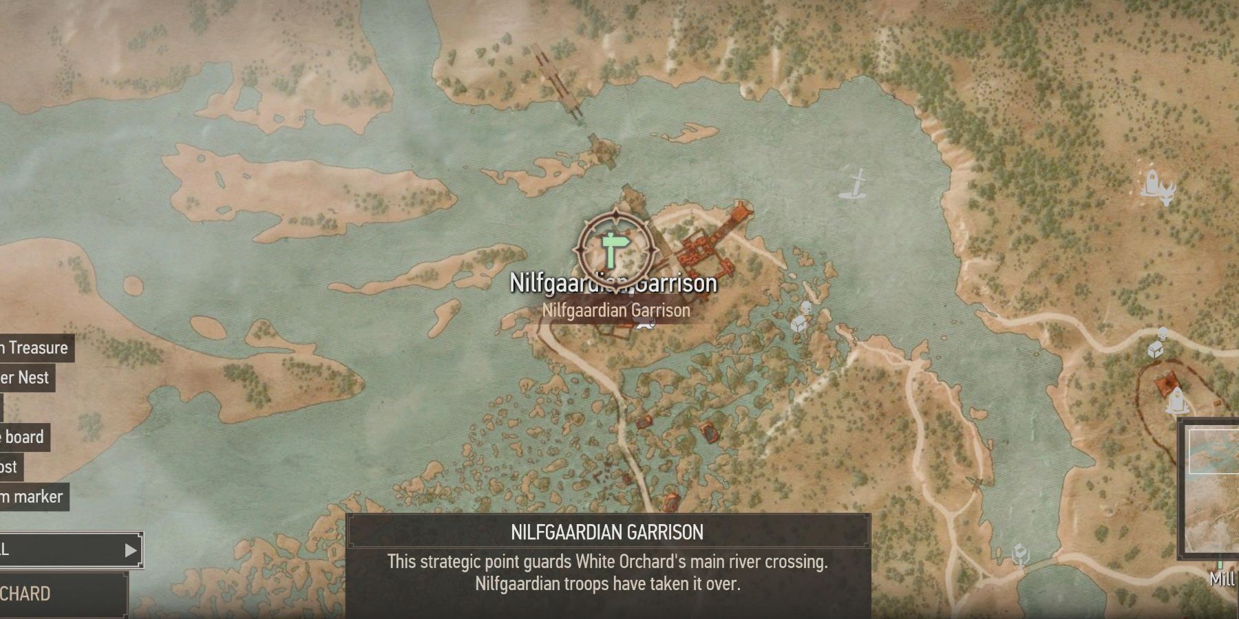 The Witcher 3 Nilgardian Garrison in White Orchid