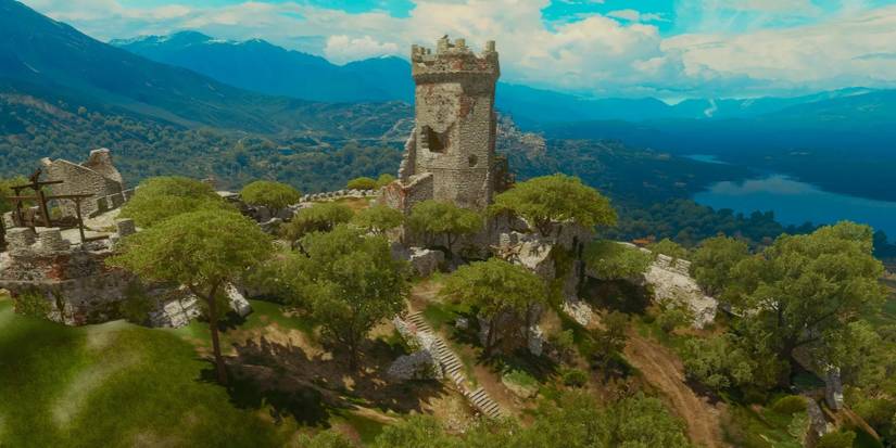 The Witcher 3 Tesham Mutna ruins