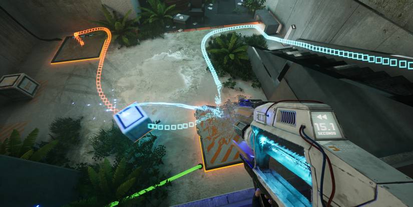 Rewinding a block in The Entropy Centre